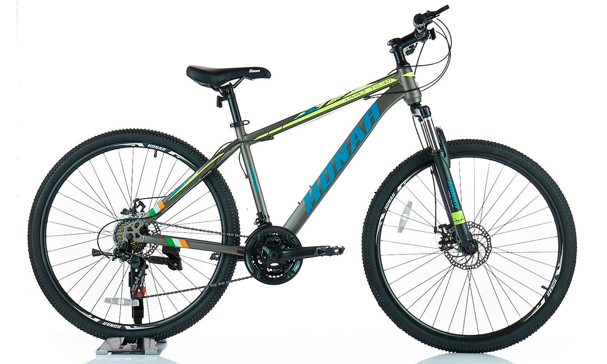 Фотографія Велосипед KONAR KS Pro Team 27,5" розмір М рама 17 2021 Сіро-синій